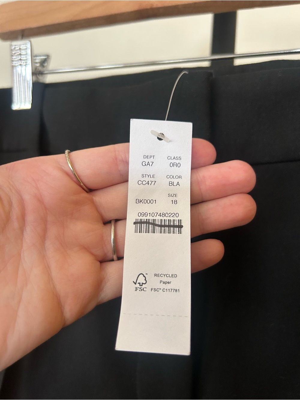 J. Crew Natalia Pant In Four-season Stretch Carreman Trousers Black NWT Size 18 - Picture 3 of 7